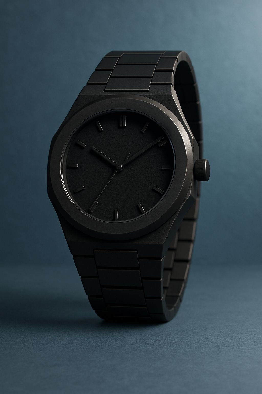Montre Minimaliste Black Edition – Élégance Absolue