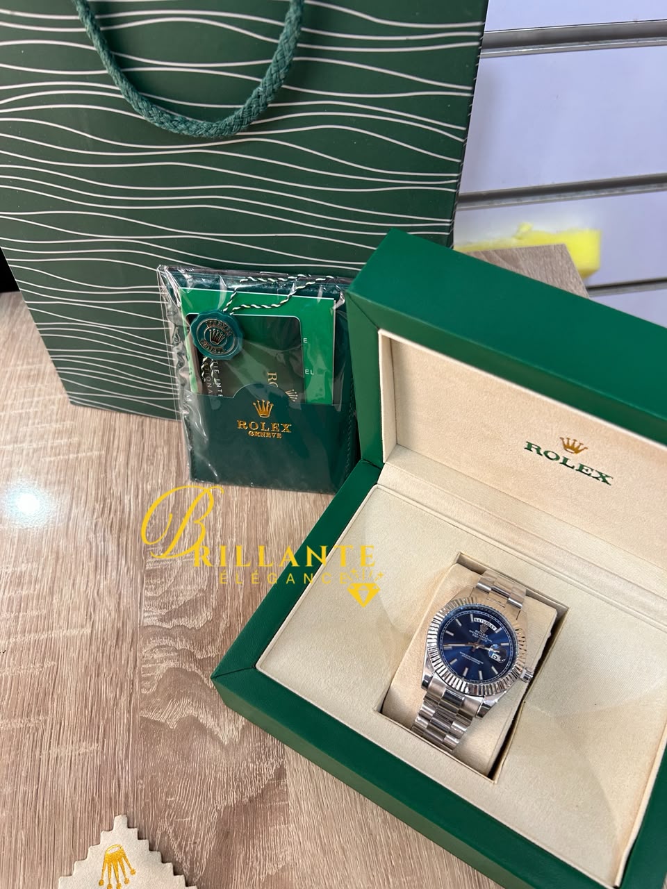 Rolex Day-Date – Édition Signature Bleu Intense