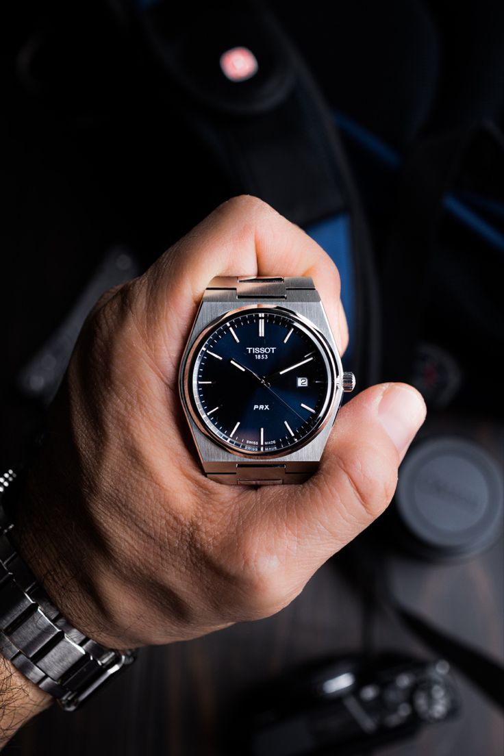 Tissot PRX Blue Dial Stainless Steel Watch | Luxury Men's Watch
